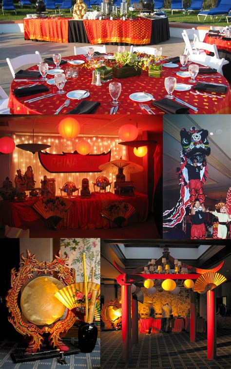 Asian Party Decorations, Asian Party Themes, Chinese New Year