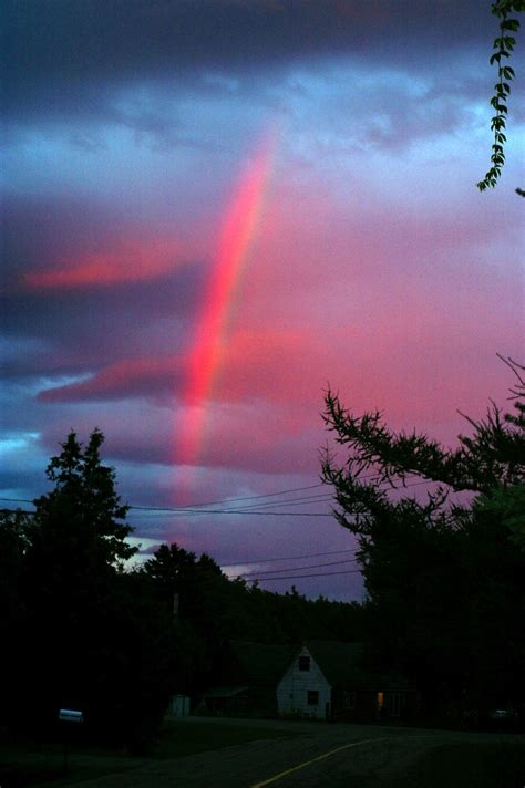 Rainbow At Sunset Landscape And Rural Photos Susanpeis Photoblog