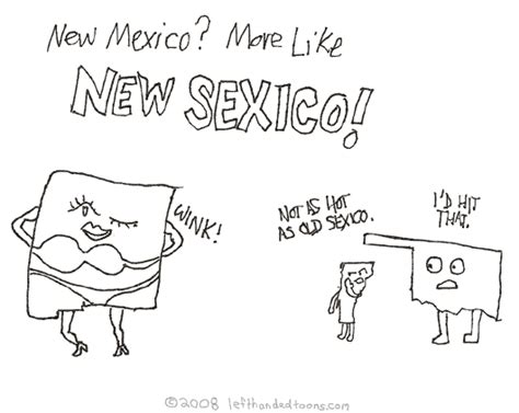 New Mexico Left Handed Toons