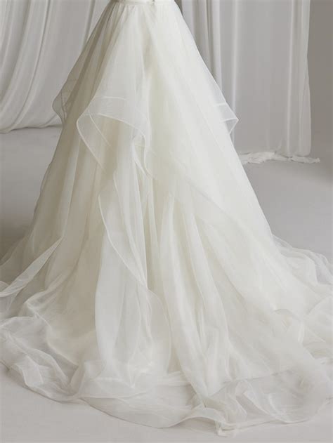 Timbrey Accessory Overskirt Timbrey Ruffled Tulle Bridal Overskirt
