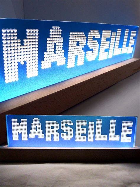 La Lampe Led 3d De Marseille Cest Light Et In The Box