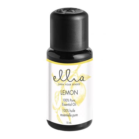 Ellia Lemon Essential Oil Blend 15ml Bottle