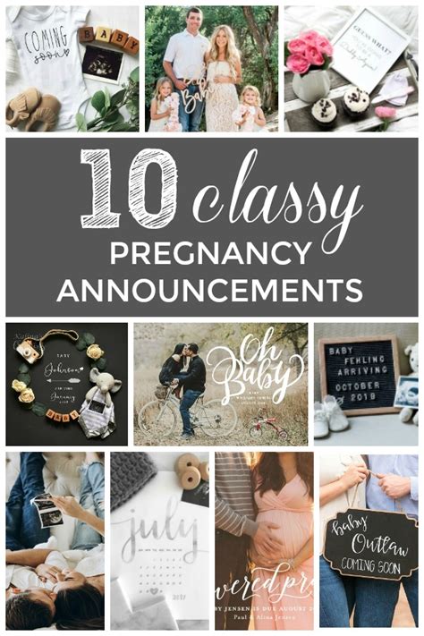 10 more classy pregnancy announcement ideas — the organized mom life