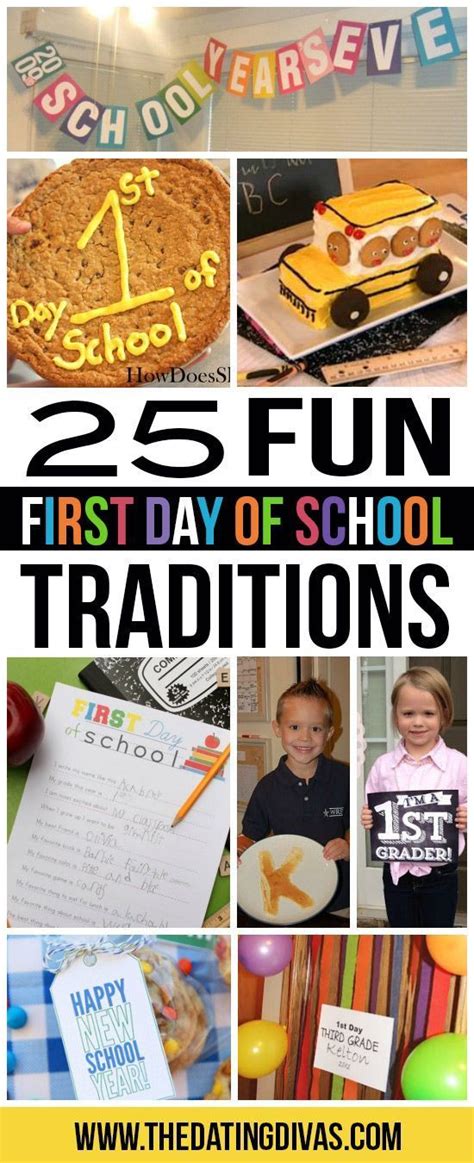 25 Fun First Day Of School Traditions To Do With Your Kids First Day