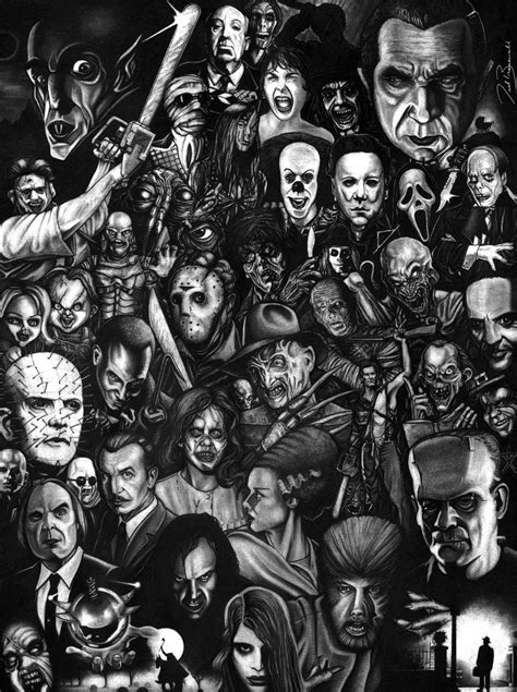 Horror Villains Phone Wallpapers Wallpaper Cave