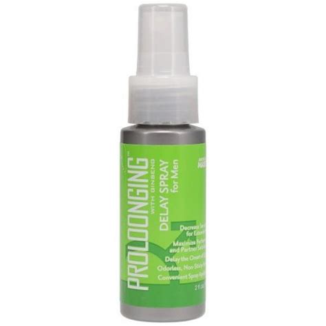 Proloonging With Ginseng Delay Spray 2oz Sex Toys And Adult