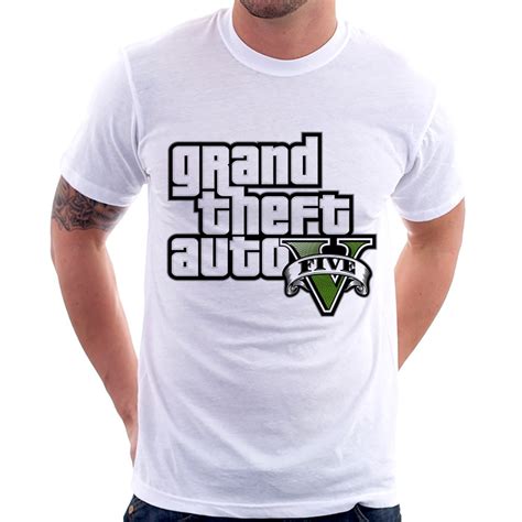 Camiseta Gta V Grand Theftauto 5 No Elo7 Foca Na Moda 91d258