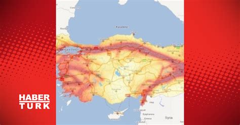 Türkiye deprem risk haritası ile evimin altından fay hattı geçiyor mu