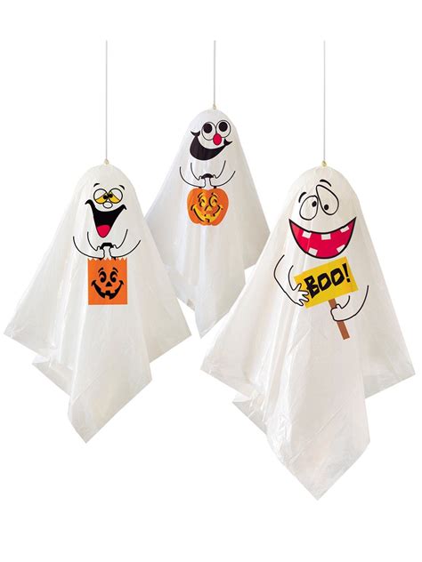 Halloween Hanging Ghost Decorations 3pk Hanging Ghost Decoration