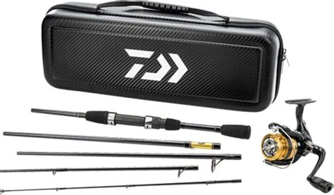 Daiwa CC20F565L Carbon Case Travel Pre Mounted Freshwater Spinning