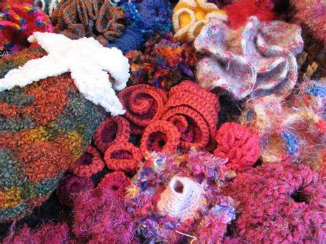 Crochet Coral Knit Crochet Stitch Play Freeform Crochet Crochet