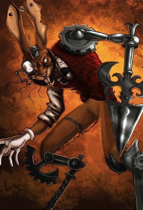 Alice Madness Returns Character Art The March Hare By Ladyfiszi On Deviantart Dark Alice In
