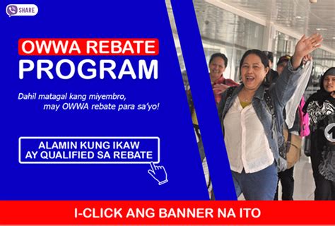 Rebate Owwa Gov Ph