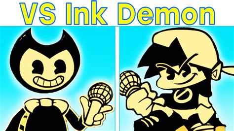 Fnf Vs Bendy Ink Demon Week Hard Friday Night Funkin Mod Youtube