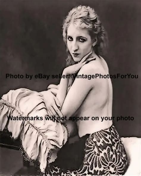 Vintage Old Antique Sexy Pretty Topless Woman Cheesecake Pinup Photo Picture Picclick