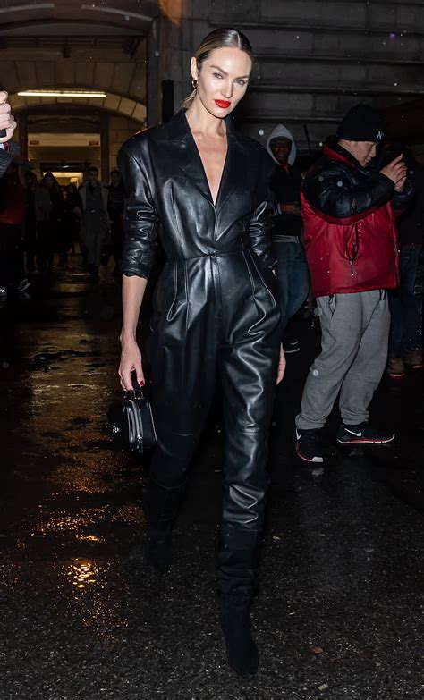 Candice Swanepoels Street Style At New York Fashion Week In 2020