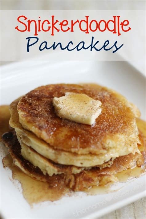Snickerdoodle Pancakes This Mama Loves