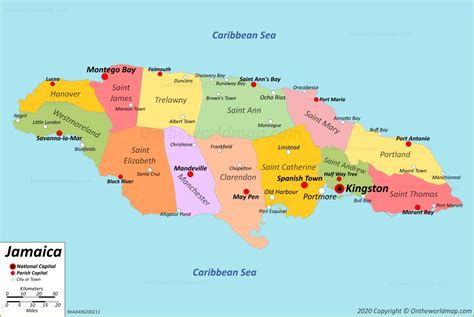 Jamaica Map Maps Of Jamaica
