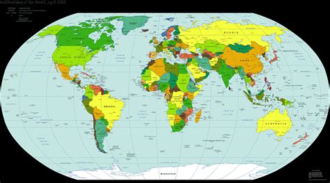 25 Increible Mapa Del Mundo