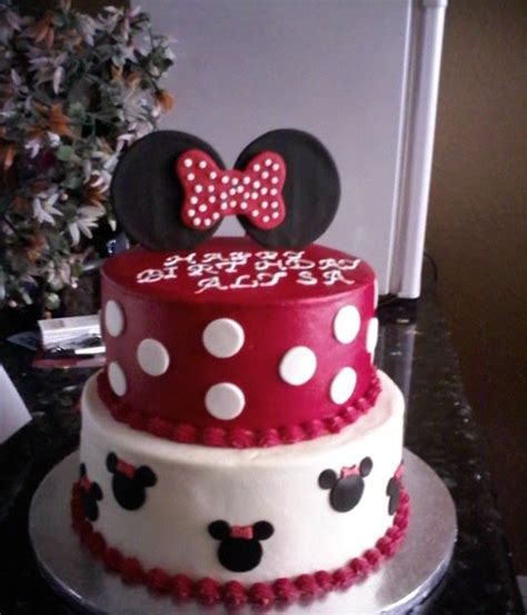 Cake Territory Minnie Mouse Birthday Cake