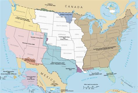 The Historical Territorial Expansion Of The United States Of America