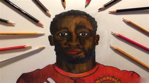 How To Draw ROMELU LUKAKU The New MAN UNITED SUPERSTAR With LOTS OF