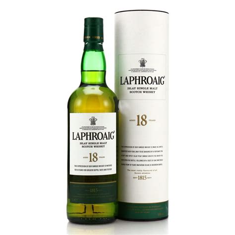 laphroaig 18 year old whisky auctioneer