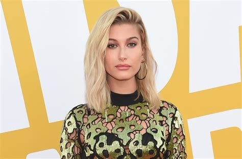 Hailey Baldwin Flashes Her Bra In Sexy Cutout Mini Dress At The 2017
