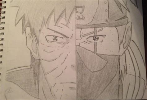 My Obitokakashi Drawing Naruto