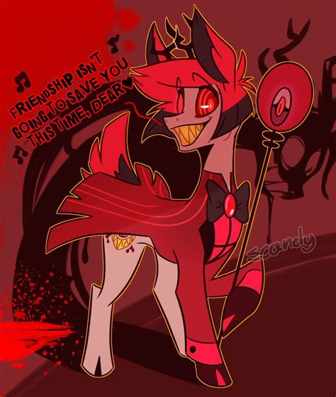 Alastor Hazbin Hotel As A Pony