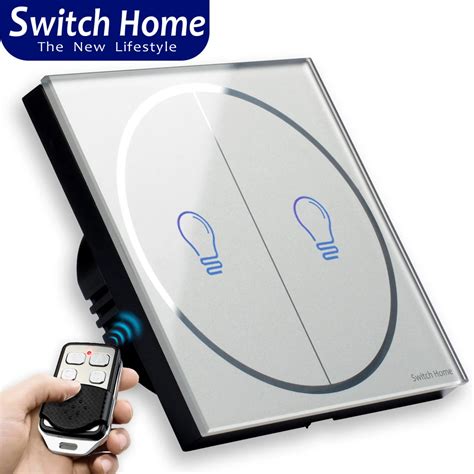 Wireless Remote Control Wall Touch Light Switch Euuk Standard Touch