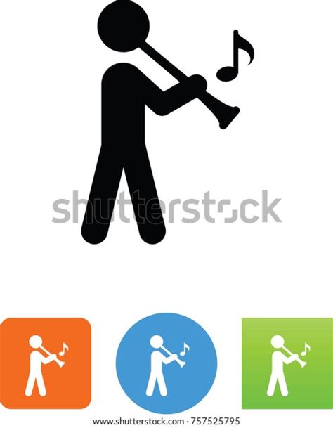 Clarinet Player Icon Stock Vector Royalty Free 757525795 Shutterstock