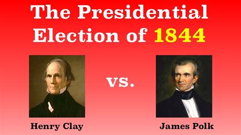 The American Presidential Election Of 1844 Youtube