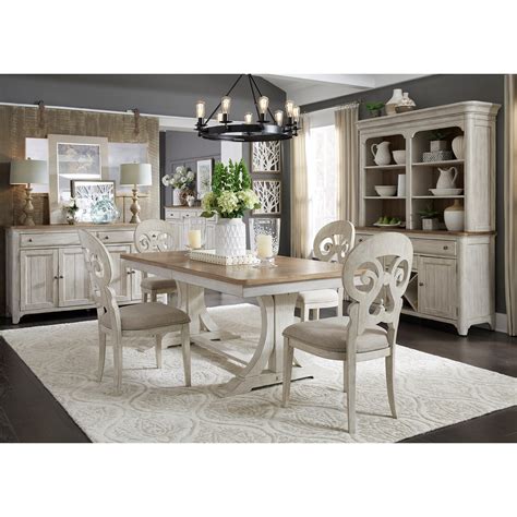Liberty Furniture Farmhouse Reimagined 652 Dining Room Group 3 Dining
