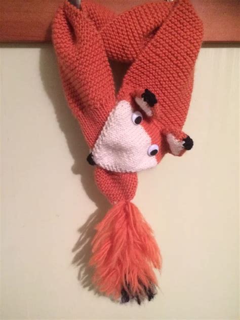 Knit A Fox Scarf And Polish Those Knitting Skills Fox Scarf
