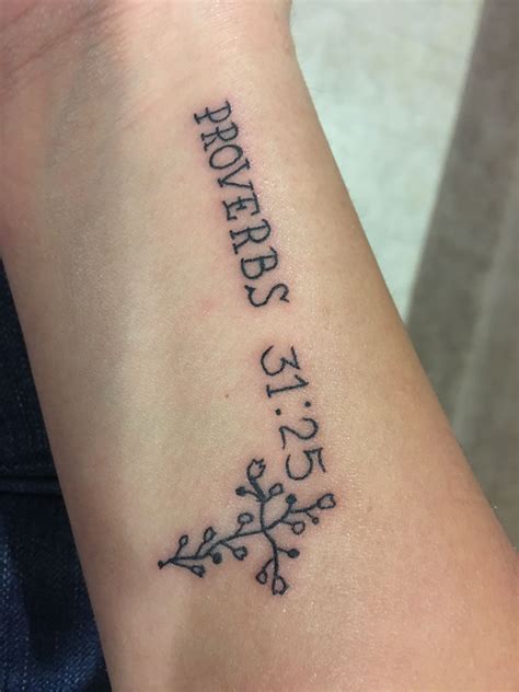 Check spelling or type a new query. Proverbs 31 25 Tattoo Ideas