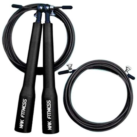 Nak Fitness Speed Jump Rope With Super Fast High Grade Metal Bearings