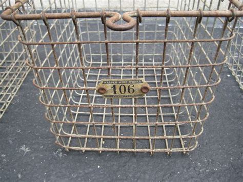 Students would use these numbered baskets to store clothing and shoes while cha. Antique Industrial Metal Locker Baskets For Sale at 1stdibs