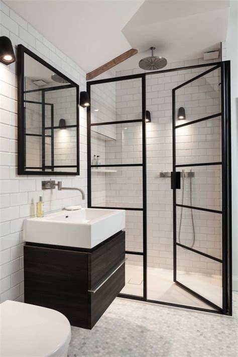 Unfortunately, there are also drawbacks with marble, especially when you have to clean it. floor to ceiling shower door black trim framed mirror ...