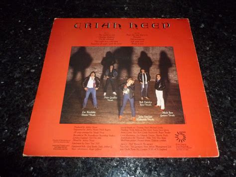 Uriah Heep Abominog 1982 First Uk Issue 10 Track Vinyl Lp Ebay