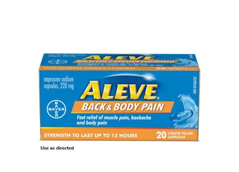 Aleve® Pain Relief Caplets Aleve® Canada