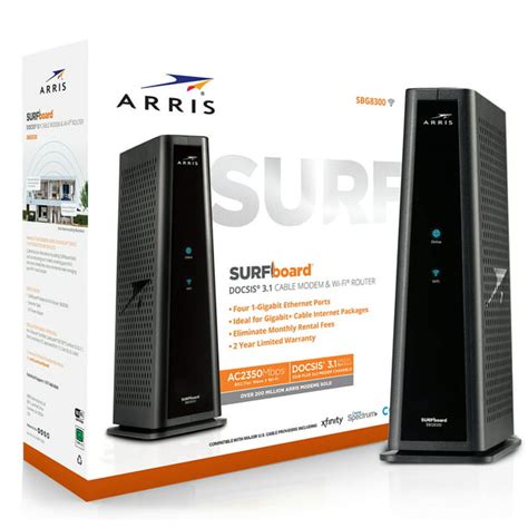 Arris Surfboard Sbg8300 Docis 31 Wireless Cable Modem