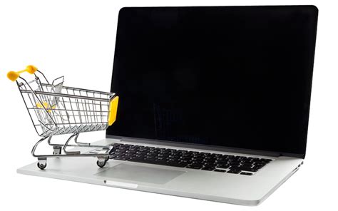 Shopping cart and computer | Free Stock Photos - 1designshop