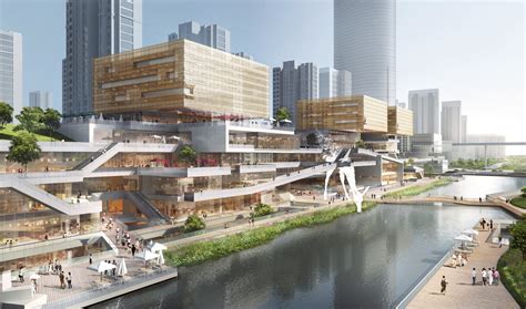 This includes an extensive road network. Gallery of Benoy Releases Images of New Waterfront ...
