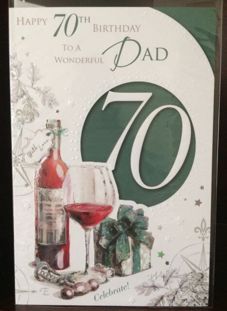 70th birthday for dad gifts on zazzle. Dad Happy 70th Birthday 70 Male Greetings Card Mans Father ...