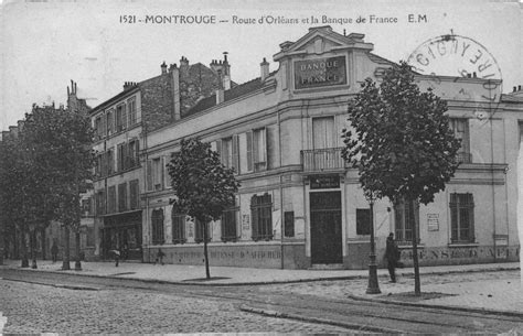 Montrouge Route Dorléans N20 Et La Banque De France Carte