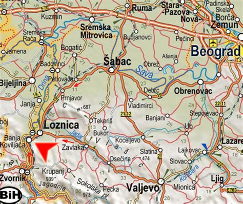 Karta Srbije Satelit Superjoden