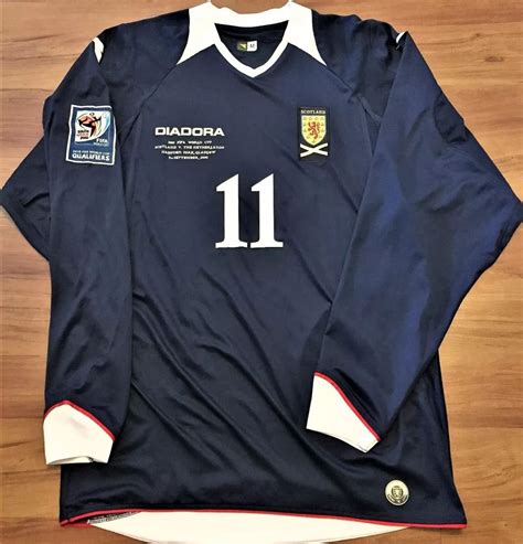 Scotland Home Football Shirt 2008 2010