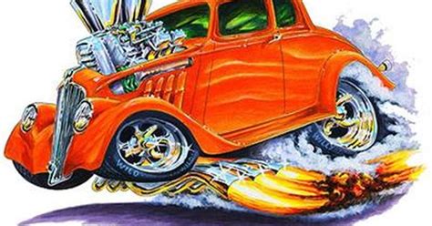 1933 36 Willys Muscle Car Art Cartoon Tshirt Free