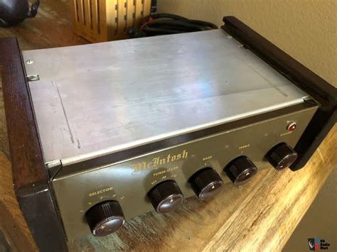 Vintage Mcintosh C Mono Tube Preamplifier Amplifier Equalizer Very